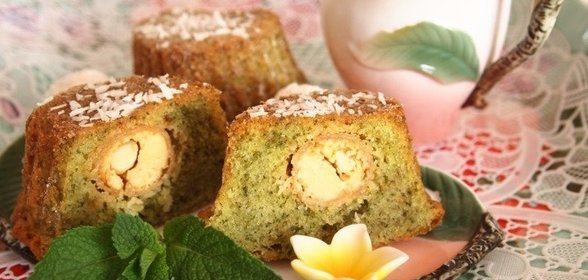 Мятные кексы