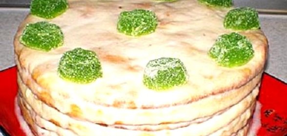 Торт творожный Наполеон