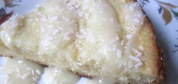 Творожная запеканка с кокосовой стружкой