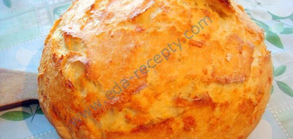 Домашний хлеб с сыром