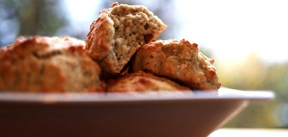 Бананово-овсяные маффины