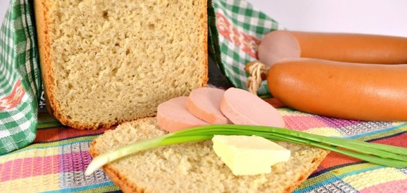 Овсяный хлеб на смальце в хлебопечке