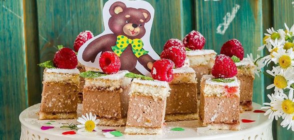 Мини-пирожные для детского праздника