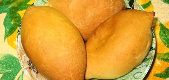 Пирожки с печенью и картошкой