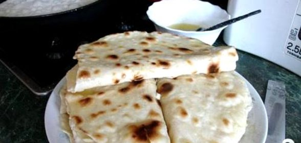 Кыстыбый с картошкой