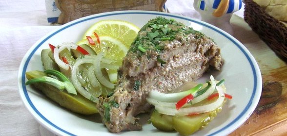 Мясной торт