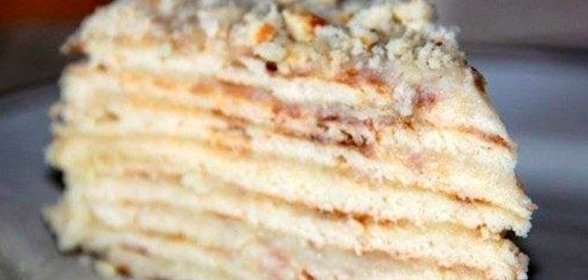 Торт Минутка без выпечки