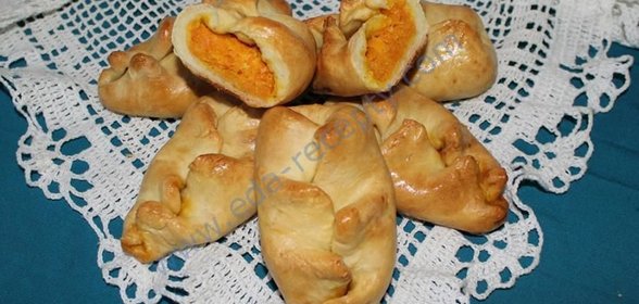 Пирожки с тыквой в духовке