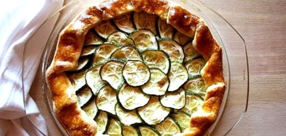 Галета с рикоттой и цуккини