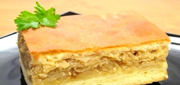 Пирог с капустой