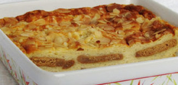 Творожно-рисовая запеканка с пряниками