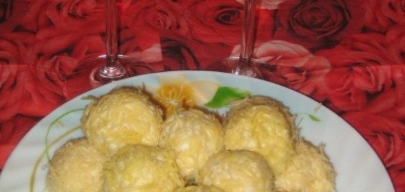 Куриные шарики с сыром