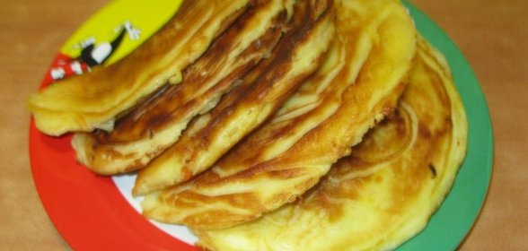 Блины с капустой