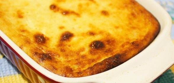 Сырная запеканка