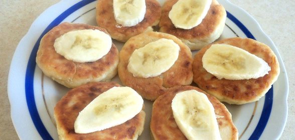 Банановые сырники