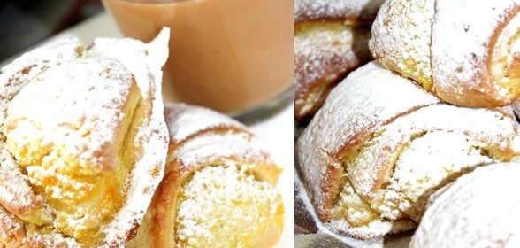 Мягкое апельсиновое печенье