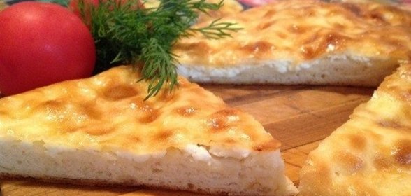 Хачапури с сыром простой