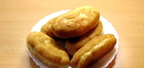 Пирожки с капустой на сковороде