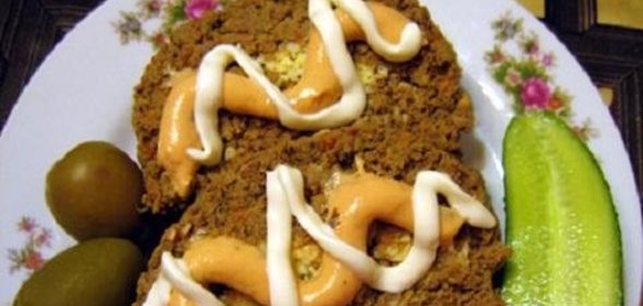 Рулет из печени