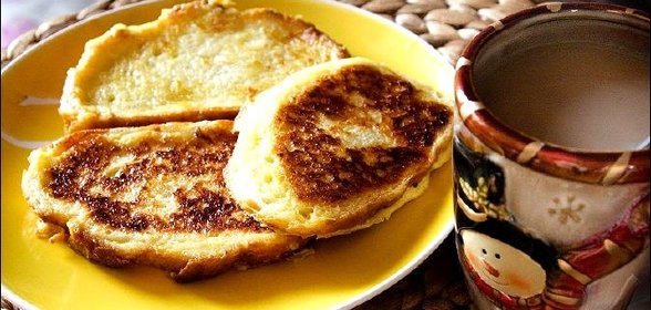 Гренки из белого хлеба