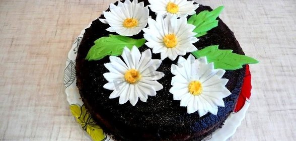 Торт Ромашка