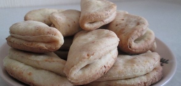 Творожное печенье