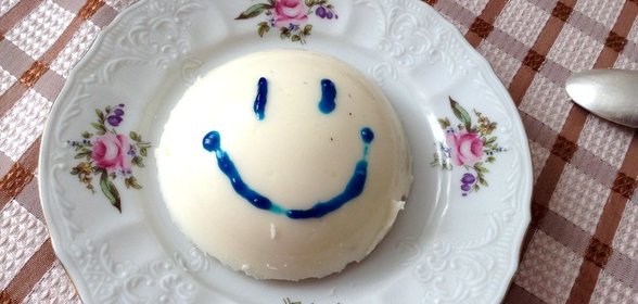 Диетическое молочное желе