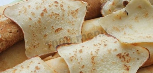 Блины звездные на кефире
