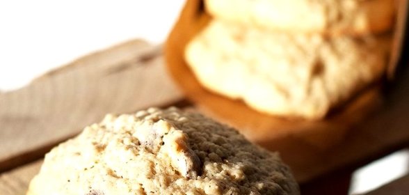 Овсяное печенье с фундуком