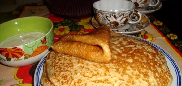 Блинчики на катыке