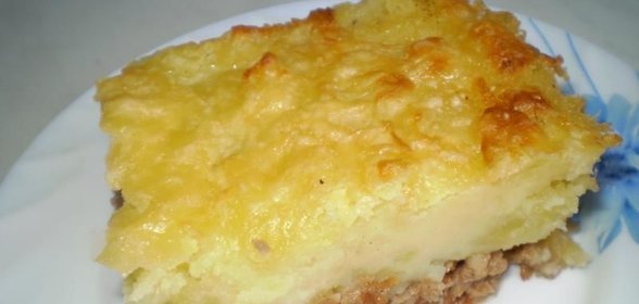 Запеканка из картофеля и фарша