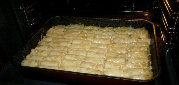 Макаронная запеканка с фаршем