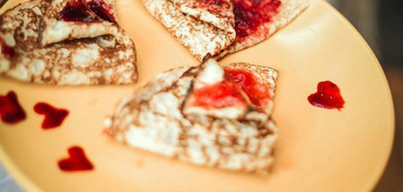 Блинчики с кипятком