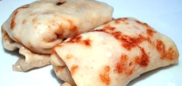 Блинчики с капустой и яйцом