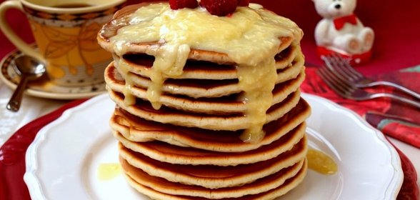 Панкейки на молоке