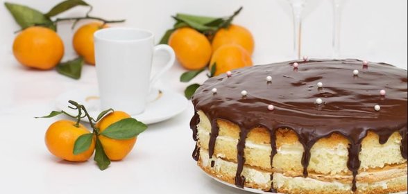 Торт Оранжевое настроение