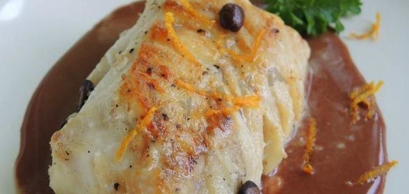 Лойн трески с ароматом кофе