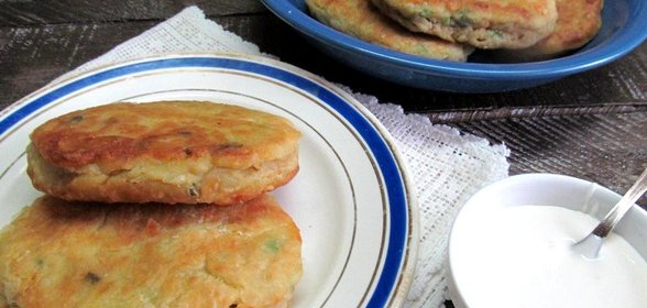 Ленивые пирожки с картофелем