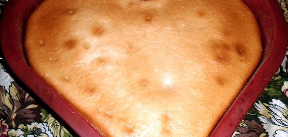Постный корж для торта