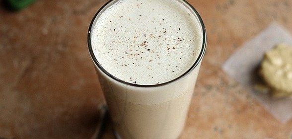 Молочный кисель с ванилью