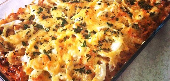 Капустно-мясной пирог