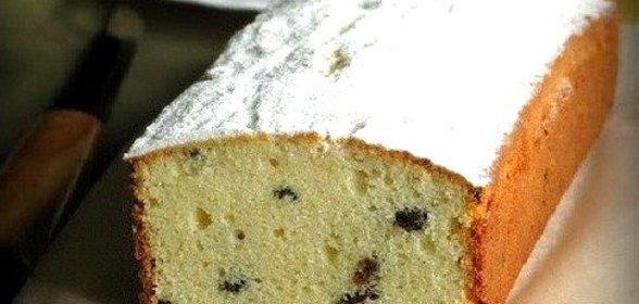 Творожный кекс с изюмом