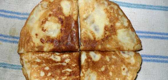 Блинчики на молоке нежные