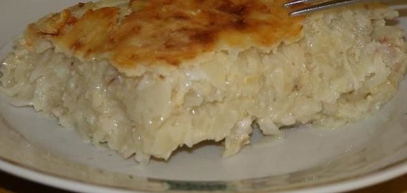 Запеканка из капусты с сыром в духовке