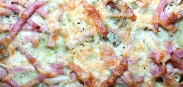 Сырная картофельная запеканка