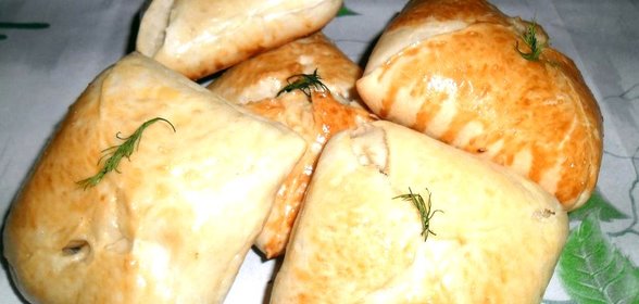 Конвертики с мясной начинкой