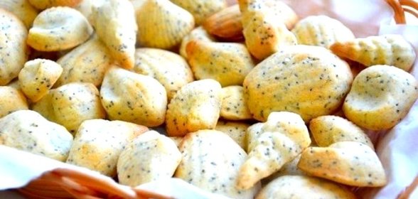 Домашнее печенье «Мадлен» с лимонной цедрой