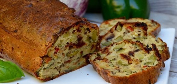 Кекс с овощами