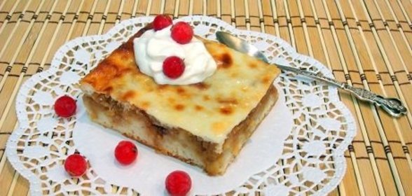 Пирог французский с яблоками