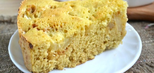 Шарлотка в микроволновке